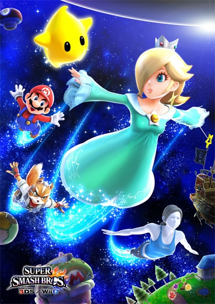 Super Smash Bros For Nintendo 3DS Wii U Rosalina Luma