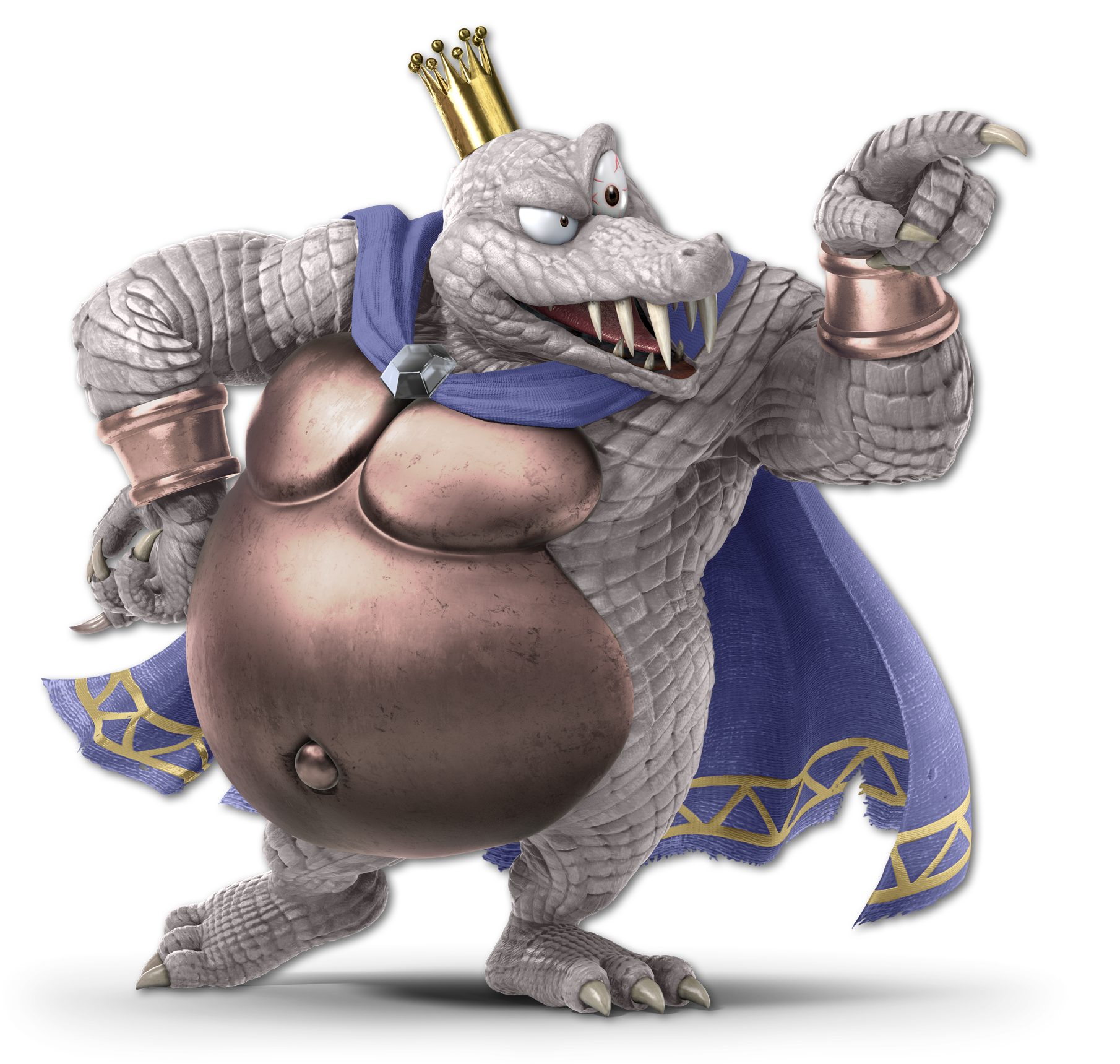 King k rool. King k Rool Вики. King k Rool SSBU. King k Rool belly.