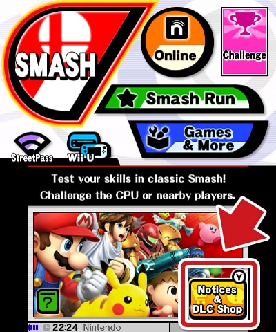 Super Smash Bros For Nintendo 3ds Wii U Downloadable Content Info